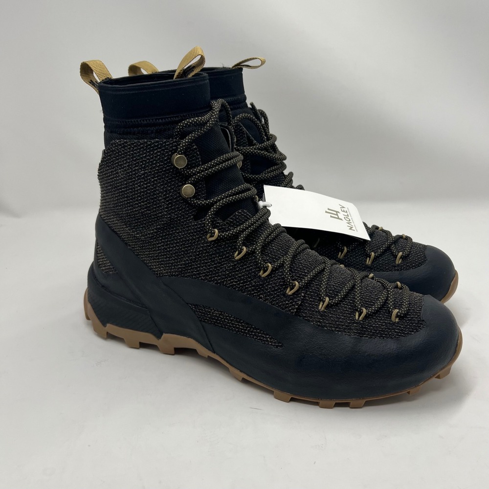 Naglev Unico Combat Black Hiking Boots Mens Euro 43.5 US 10 New Without Box